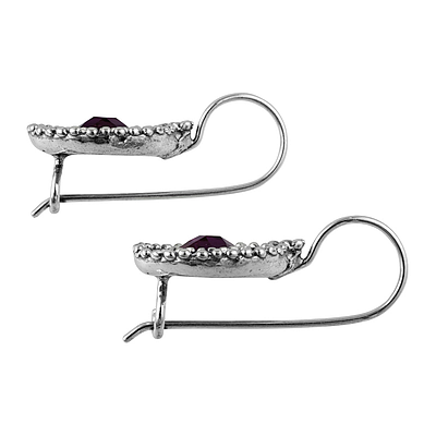 Silver earrings A31067