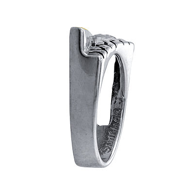 Silver and Gold Ring