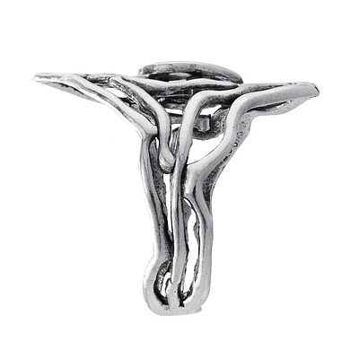 Silver and Gold Ring