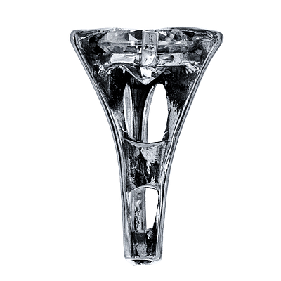 Silver and Gold Ring 