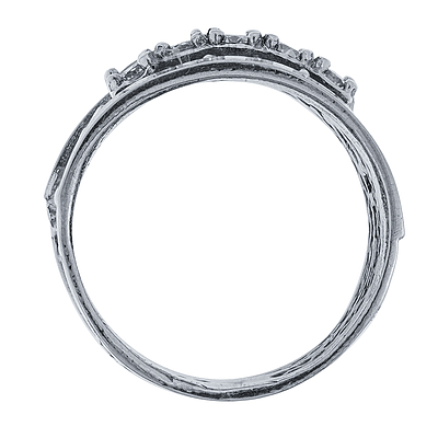 Silver and Gold Ring
