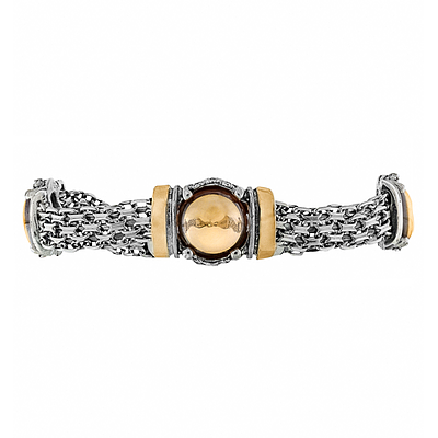Silver and Gold Bracelet