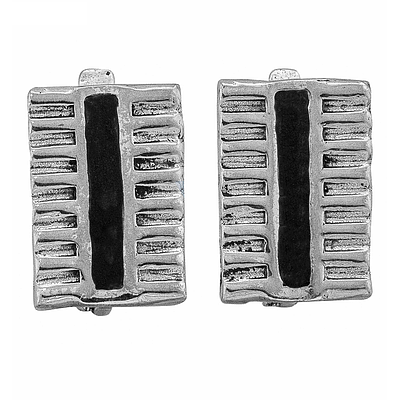 Silver Set with Enamel