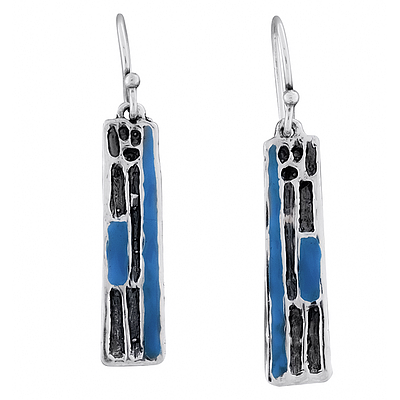 Silver Set with Enamel