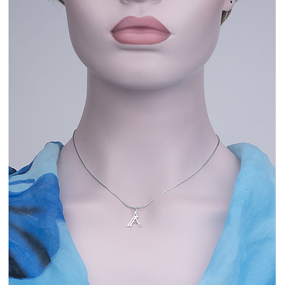 Silver Name Necklace