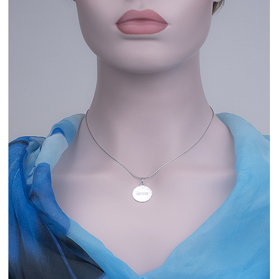 Silver Name Necklace