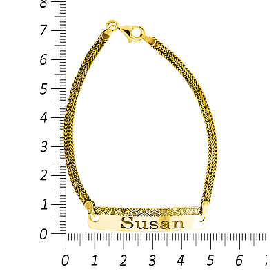 Gold or Platinum Plated Bracelet