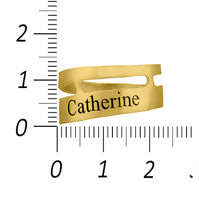 Gold or Platinum Plated Ring