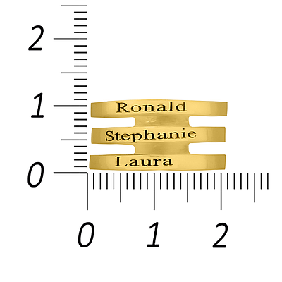 Gold or Platinum Plated Ring