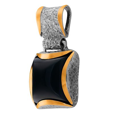 Silver and Gold Pendant