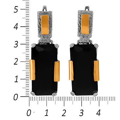 Silver and Gold Earrings