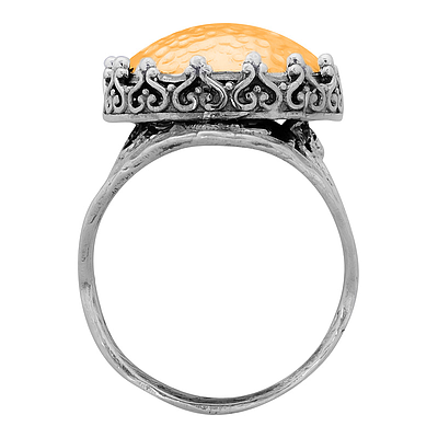 Silver and Gold Ring