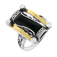 Silver and Gold Bracelet