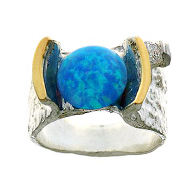 Silver and Gold Ring
