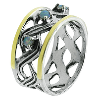 Silver and Gold Pendant