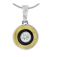 Silver and Gold Ring
