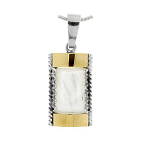 Silver and Gold Bracelet