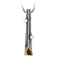 Silver and Gold Earrings