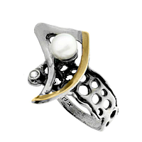 Silver and Gold Pendant
