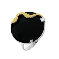 Silver and Gold Pendant