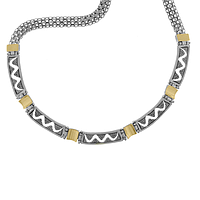 Silver and Gold Bracelet