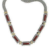 Silver and Gold Bracelet