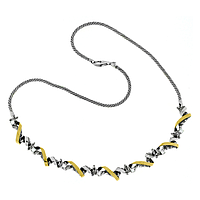 Silver and Gold Bracelet