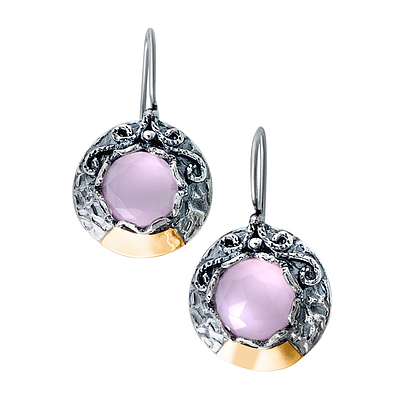Silver and Gold Earrings