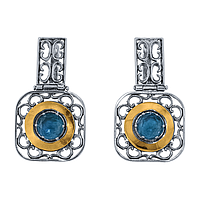 Silver and Gold Earrings