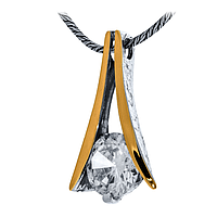 Silver and Gold Earrings 