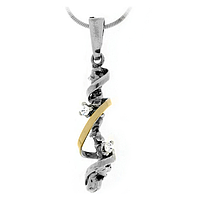 Silver and Gold Bracelet