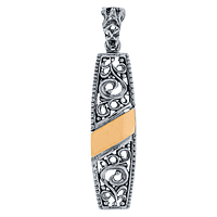 Silver and Gold Earrings