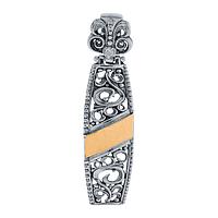 Silver and Gold Earrings