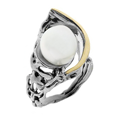 Silver and Gold Ring