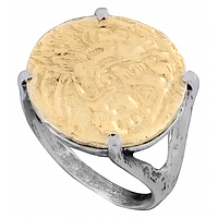 Silver Earrings with gold plating