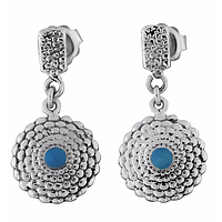 Silver Pendant with Enamel