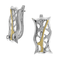 Silver and Gold Ring