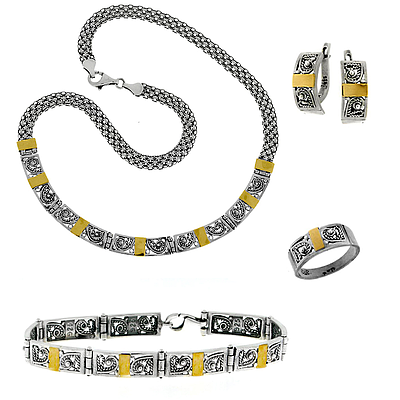 Silver and Gold Set