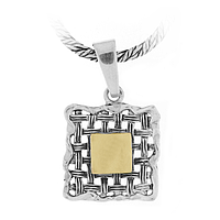 Silver and Gold Earrings