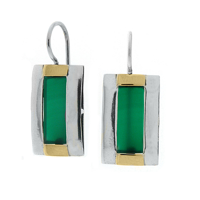 Silver and Gold Earrings