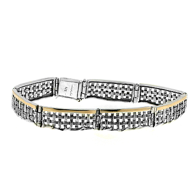 Silver and Gold Bracelet